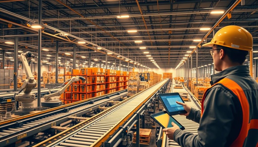 impacto da automação de processos na logística